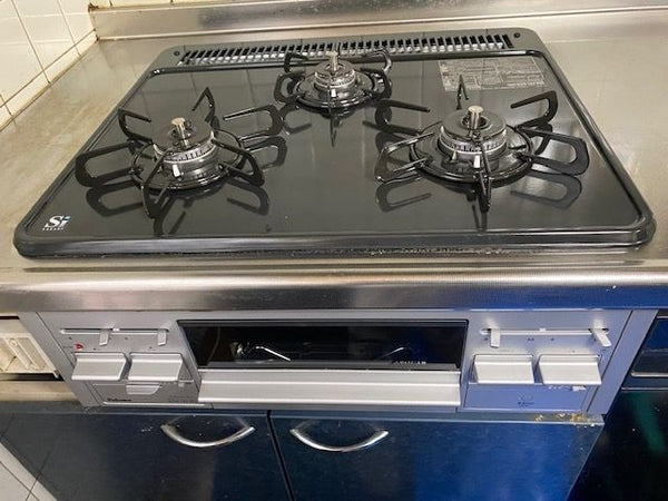 ビルトインガスコンロ交換工事　京都府京都市下京区　PKD-N34V-13A