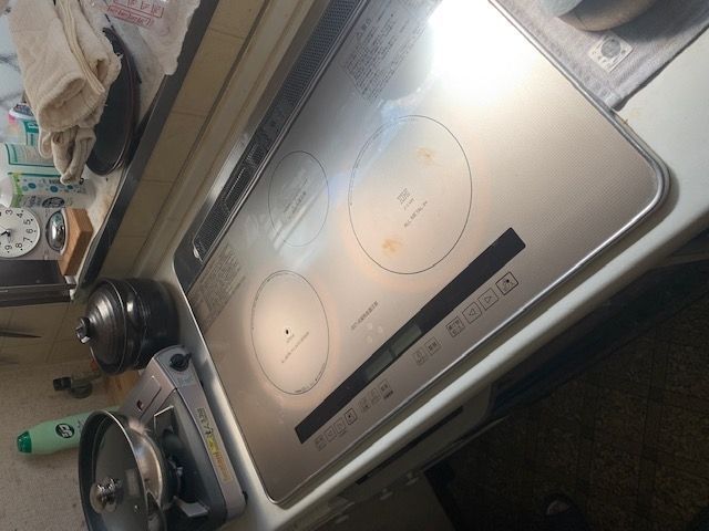 IHクッキングヒーター交換工事　静岡県浜松市浜北区　HT-M8STWF-S - Before