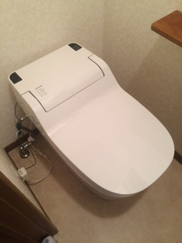 トイレ交換工事　神奈川県秦野市　RUF-E2401SAW-A-set