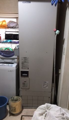 エコキュート交換工事　北海道江別市　SRT-SK375D-set - Before