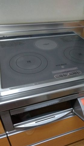 IHクッキングヒーター交換工事　兵庫県姫路市　KZ-G32EST - Before