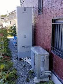 エコキュート交換工事　山梨県南都留郡富士河口湖町　HE-FPU46KQS-koujiset - After