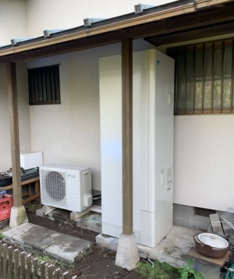 エコキュート交換工事　静岡県富士宮市　EQN46WV-set - After