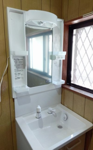 洗面化粧台交換工事　千葉県佐倉市　LDPB060BAGE-set3-C - After