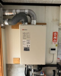 ガス給湯器交換工事　福島県南会津郡只見町　GT-2451SAWX-FF-2BL-LPG - After