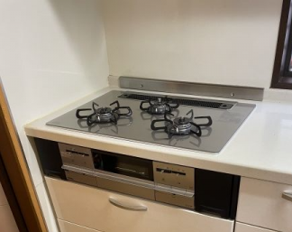 ビルトインガスコンロ交換工事　栃木県宇都宮市　PD-732WS-75GH-13A - After