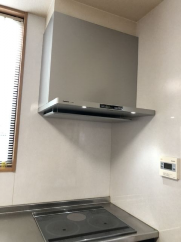 レンジフード交換工事　富山県砺波市　FY-75DED3-S