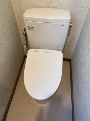 トイレ交換工事　埼玉県さいたま市岩槻区　TCF4713R-NW1 - After