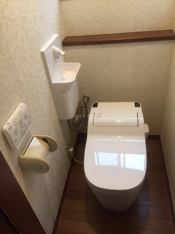 トイレ交換工事　千葉県流山市　XCH1101WS-sale - After