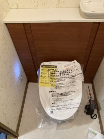 便座交換工事　大阪府大阪狭山市 - After