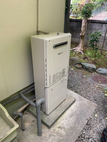 ガス給湯器交換工事　静岡県静岡市駿河区 - After