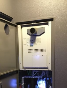 ガス給湯器交換工事　広島県福山市　GTH-2444AWX-T-1-BL-set-13A - Before