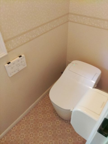 トイレ交換工事　長野県茅野市