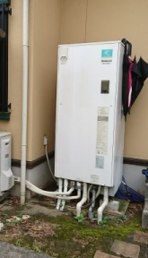 エコキュート IHクッキングヒーター ビルトイン食洗機 交換工事　神奈川県秦野市 - Before