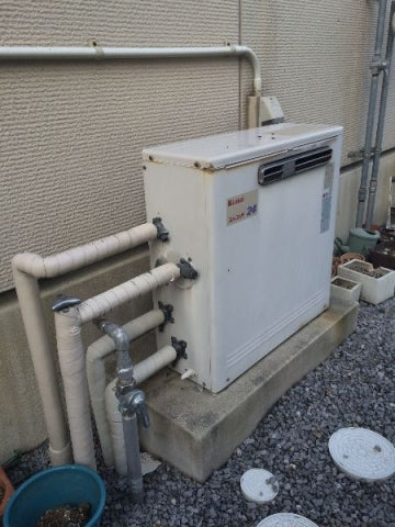 給湯器交換工事　滋賀県彦根市　RUF-E2405AG-set-LPG - Before