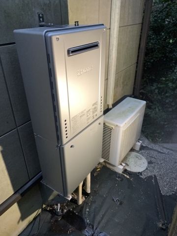 ガス給湯器交換工事　神奈川県鎌倉市 - After