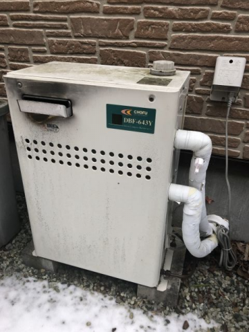 石油給湯器交換工事　宮城県仙台市泉区 - Before