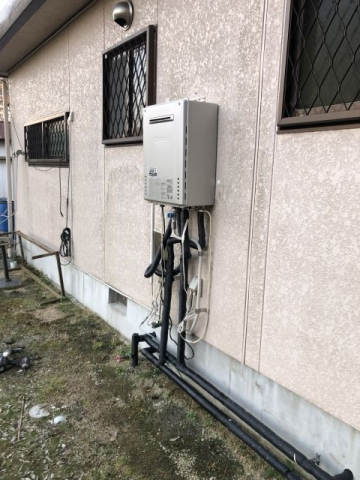 ガス給湯器交換工事　福島県西白河郡泉崎村 - After