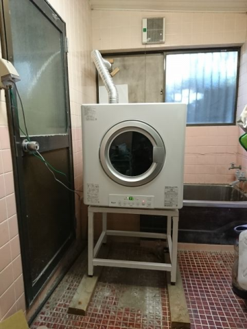 ガス衣類乾燥機交換工事　千葉県船橋市 - After