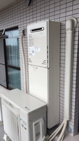 給湯器交換工事　兵庫県神戸市垂水区　GT-C1652SAWX-2-BL-13A - After