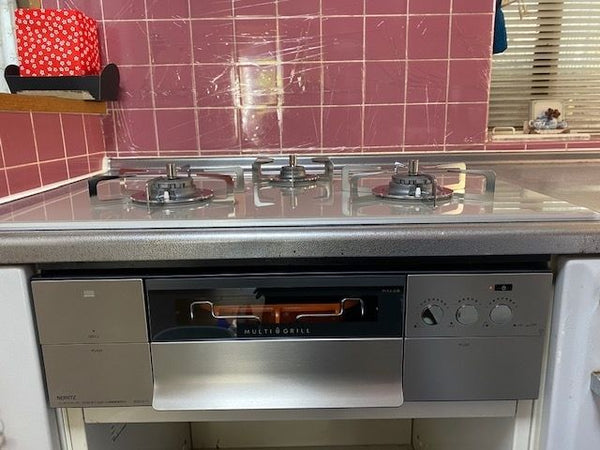 ビルトインガスコンロ交換工事　京都府宇治市　N3S11PWAS6STESC-13A
