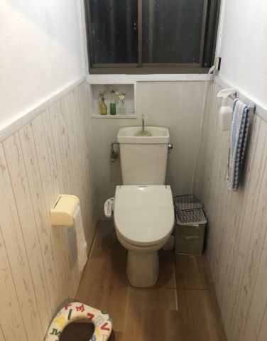 トイレ交換工事　大分県速見郡日出町 - Before