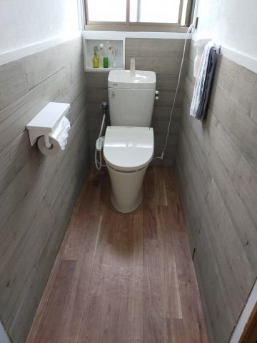 トイレ交換工事　大分県速見郡日出町 - After