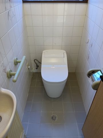 トイレ交換工事　奈良県天理市 - After