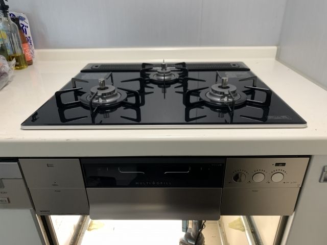 ビルトインガスコンロ ガス給湯器交換工事　神奈川県横浜市都筑区　N3S10PWASSTEC-13A - After