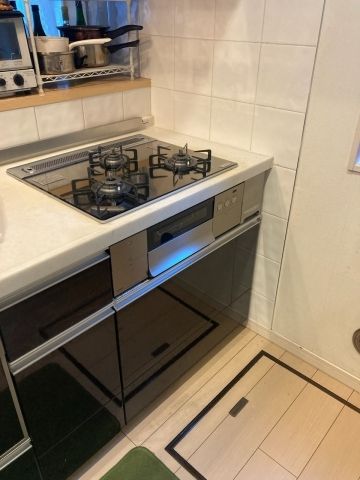 ビルトインガスコンロ交換工事　神奈川県相模原市南区　N3S10PWASKSTEC-13A - After