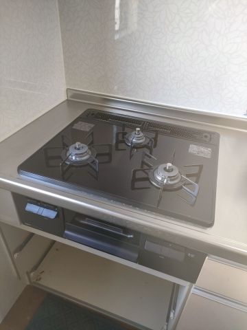 ビルトインガスコンロ交換工事　東京都杉並区　N3WT6RWASC-13A - After
