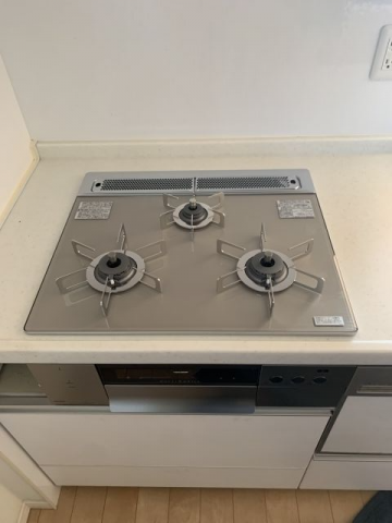 ビルトインガスコンロ交換工事　東京都稲城市　N3S10PWAS6STESC-13A - After
