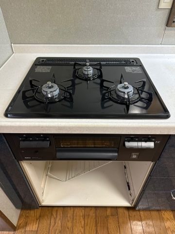 ビルトインガスコンロ交換工事　兵庫県三田市　N3GT2RVQ1-13A - After