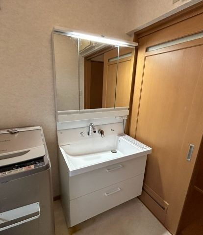 洗面化粧台交換工事　岐阜県羽島郡岐南町　AR3FH-905SY-set2-VP1H - After