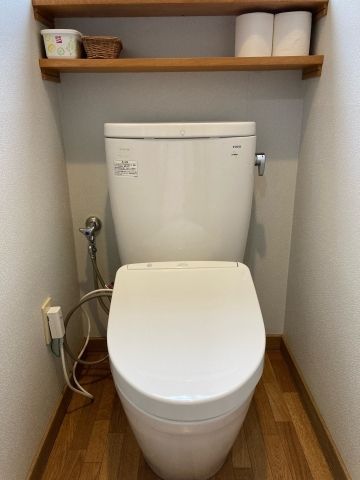 便座交換工事　静岡県伊豆の国市　TCF4713AMR-NW1 - After