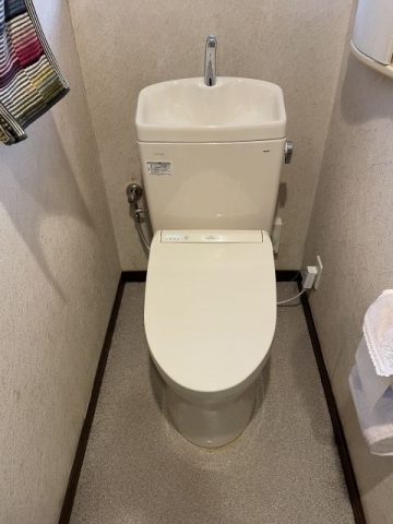 トイレ交換工事　埼玉県熊谷市　CS232BM-SH233BA-SC1