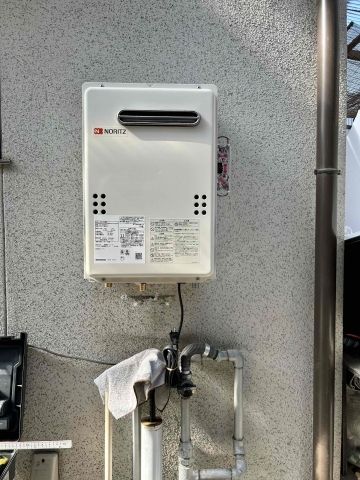 ガス給湯器 蛇口交換工事　岡山県岡山市北区　GQ-2039WS-1-set-13A - After