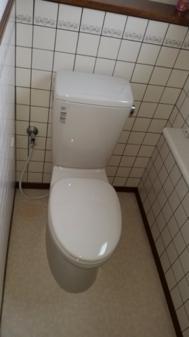トイレ交換工事　大阪府大阪市都島区　GQ-1037W - After