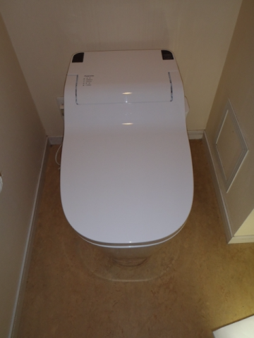 トイレ交換工事　東京都稲城市　RBO-C1V - After