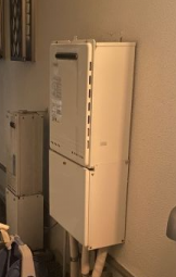 ガス給湯器交換工事　神奈川県横浜市鶴見区　GT-C2462SAWX-2-BL-set-LPG - Before