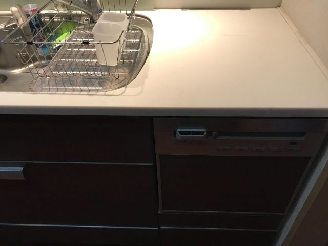 ビルトイン食洗機交換工事　EW-45R2B - Before