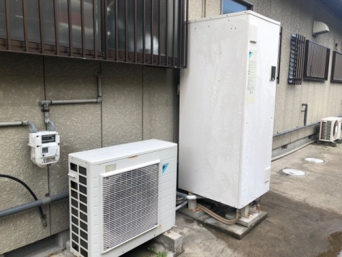 エコキュート交換工事　千葉県館山市　EQ37WFV-set - Before