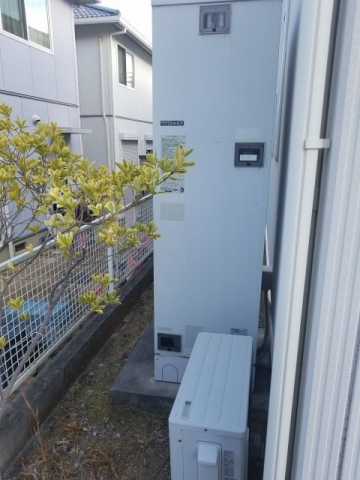エコキュート 交換工事　大阪府泉南郡岬町　EQ46WSVH-set - Before