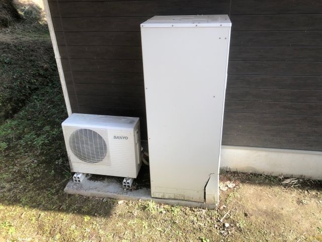エコキュート交換工事　千葉県長生郡長柄町　EQN37WFV-set - Before