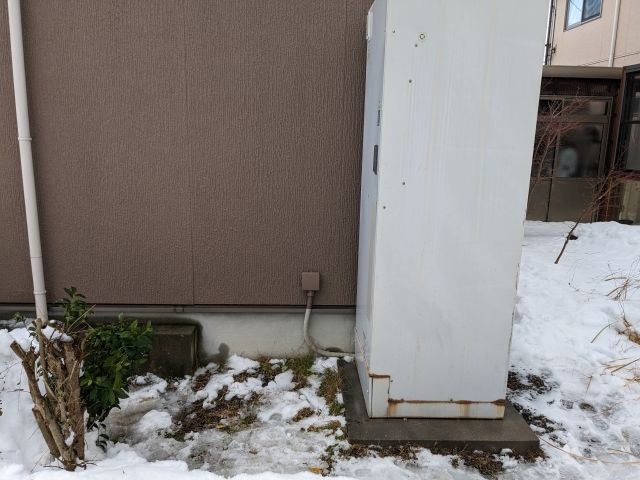 エコキュート交換工事　石川県河北郡津幡町　HE-NS37KQS-koujiset - Before