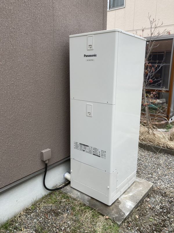 エコキュート交換工事　石川県河北郡津幡町　HE-NS37KQS-koujiset