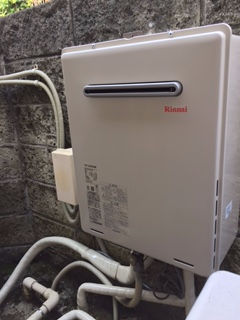 給湯器交換工事　東京都目黒区　LF-B340S - After