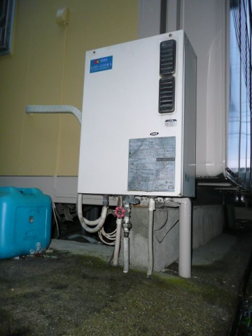 石油給湯器交換工事　愛知県豊明市　KIBF-4770DKA-set - Before