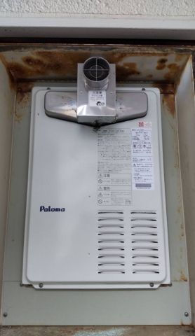 ガス給湯器交換工事　大阪府大阪市東淀川区　PH-1615AT-set-13A - Before