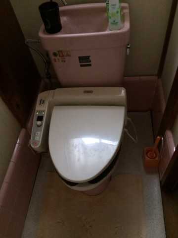 トイレ交換工事　神奈川県川崎市多摩区　CES967M-NW1 - Before